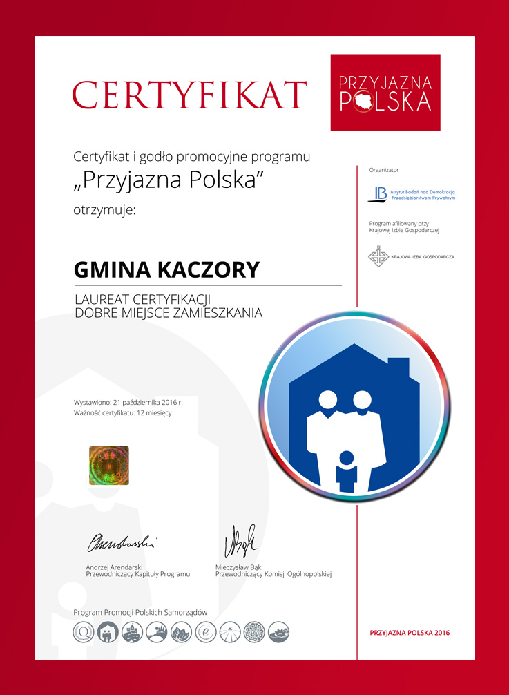 Kaczory dobrym miejscem zamieszkania