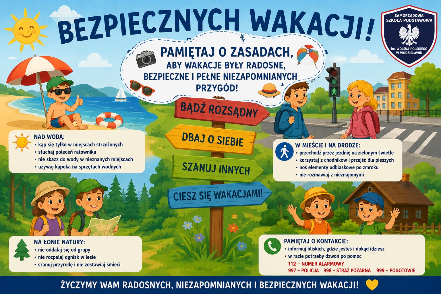 Bezpieczne wakacje