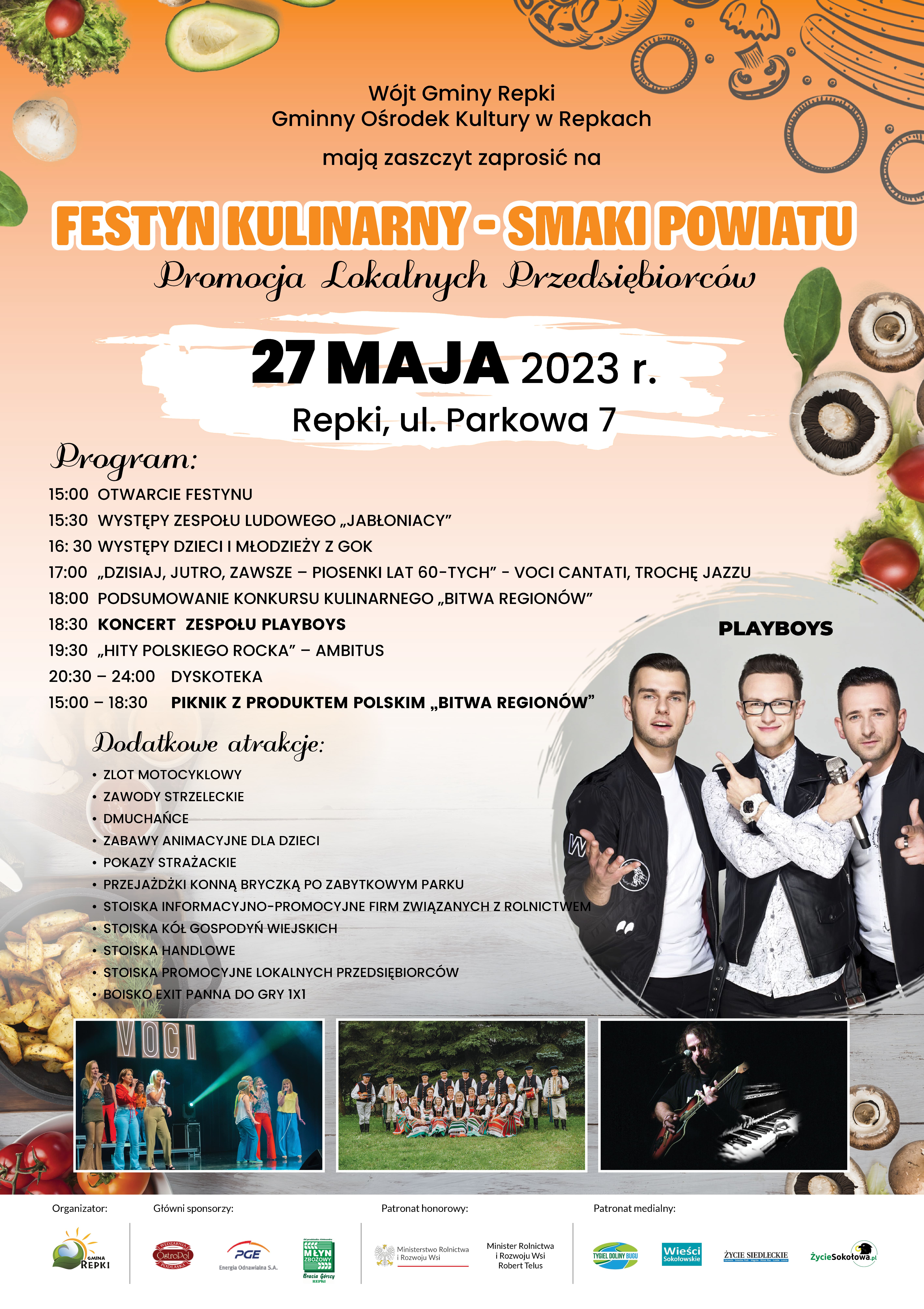 Festyn Kulinarny – Smaki Powiatu. Promocja Lokalnych Przedsiębiorców - Zapraszamy!
