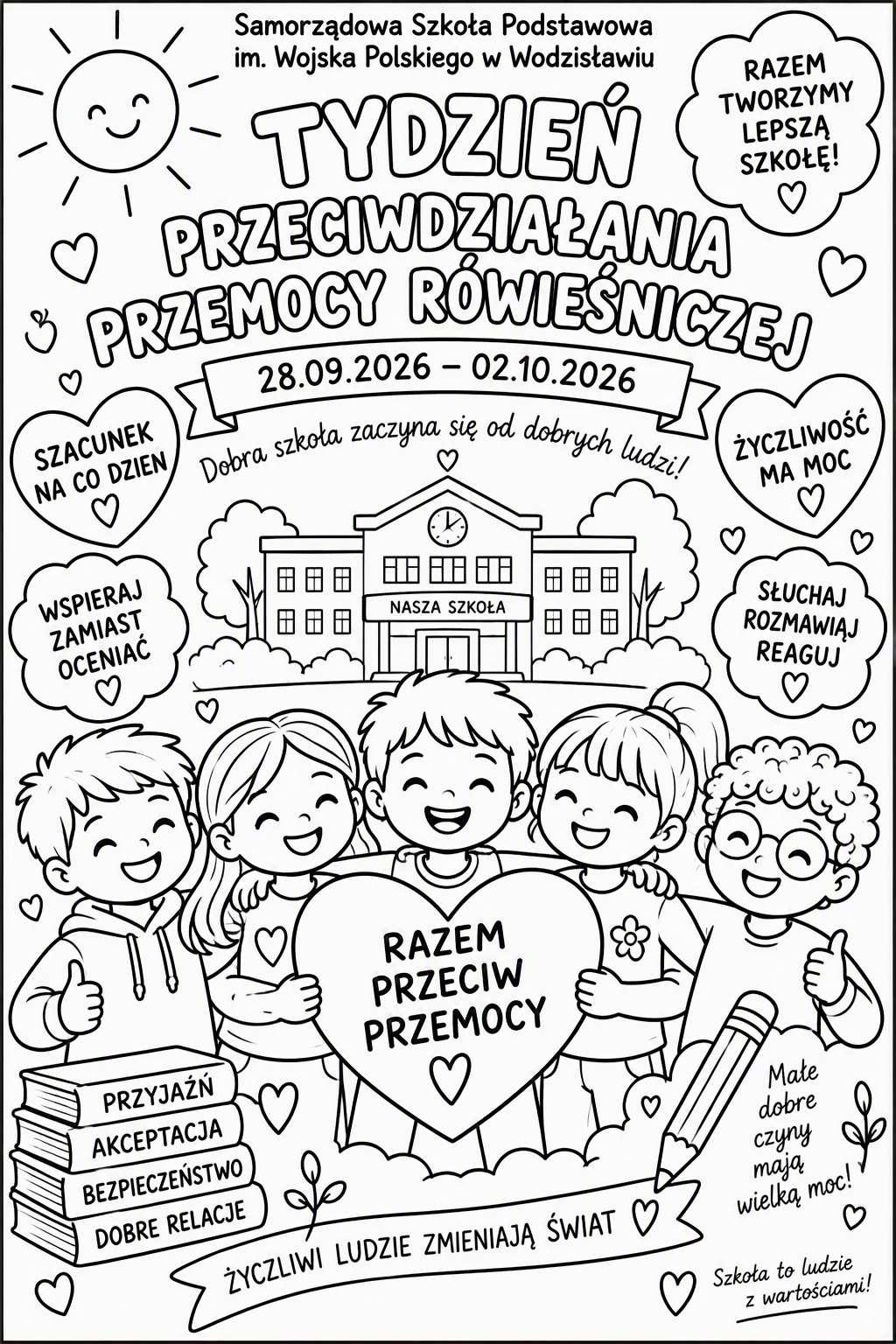 TYDZIEŃ PRZECIWDZIAŁANIA PRZEMOCY RÓWIEŚNICZEJ 2026