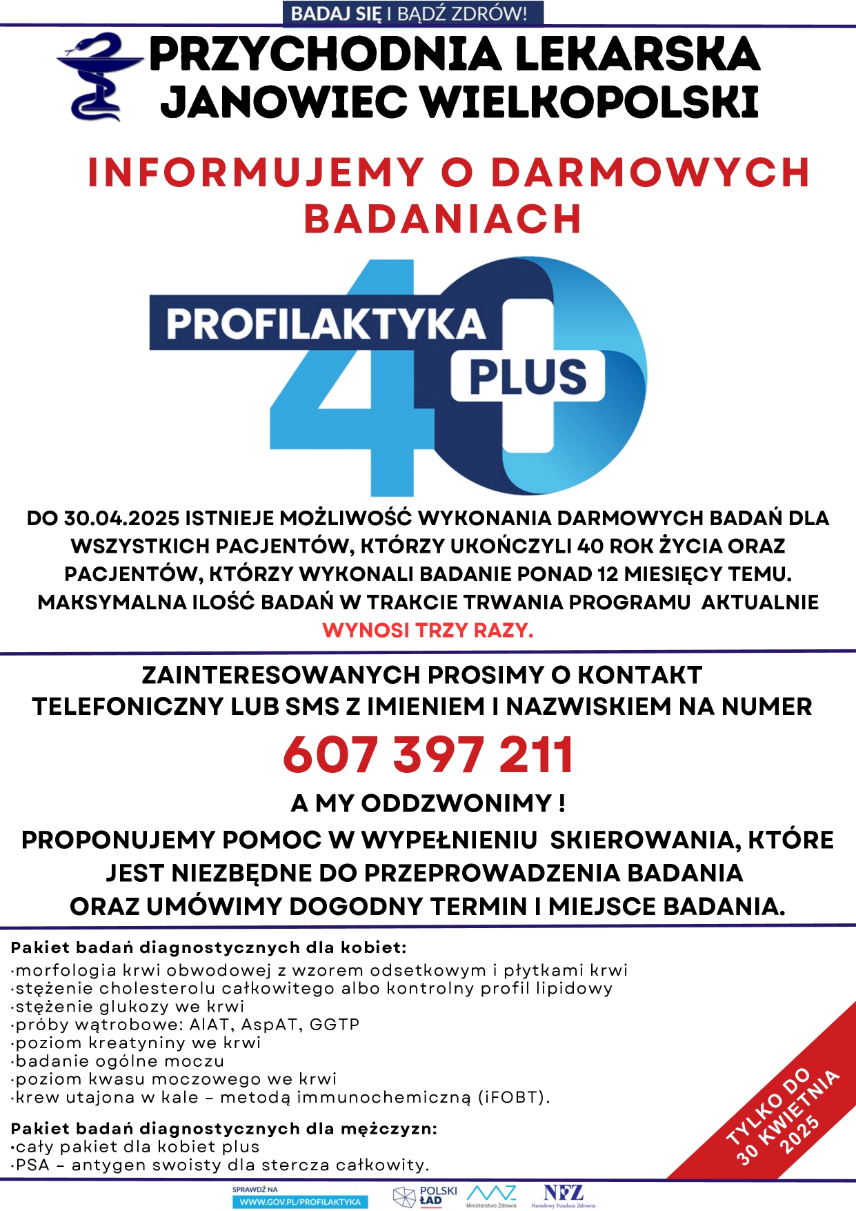 PROFILAKTYKA 40 PLUS