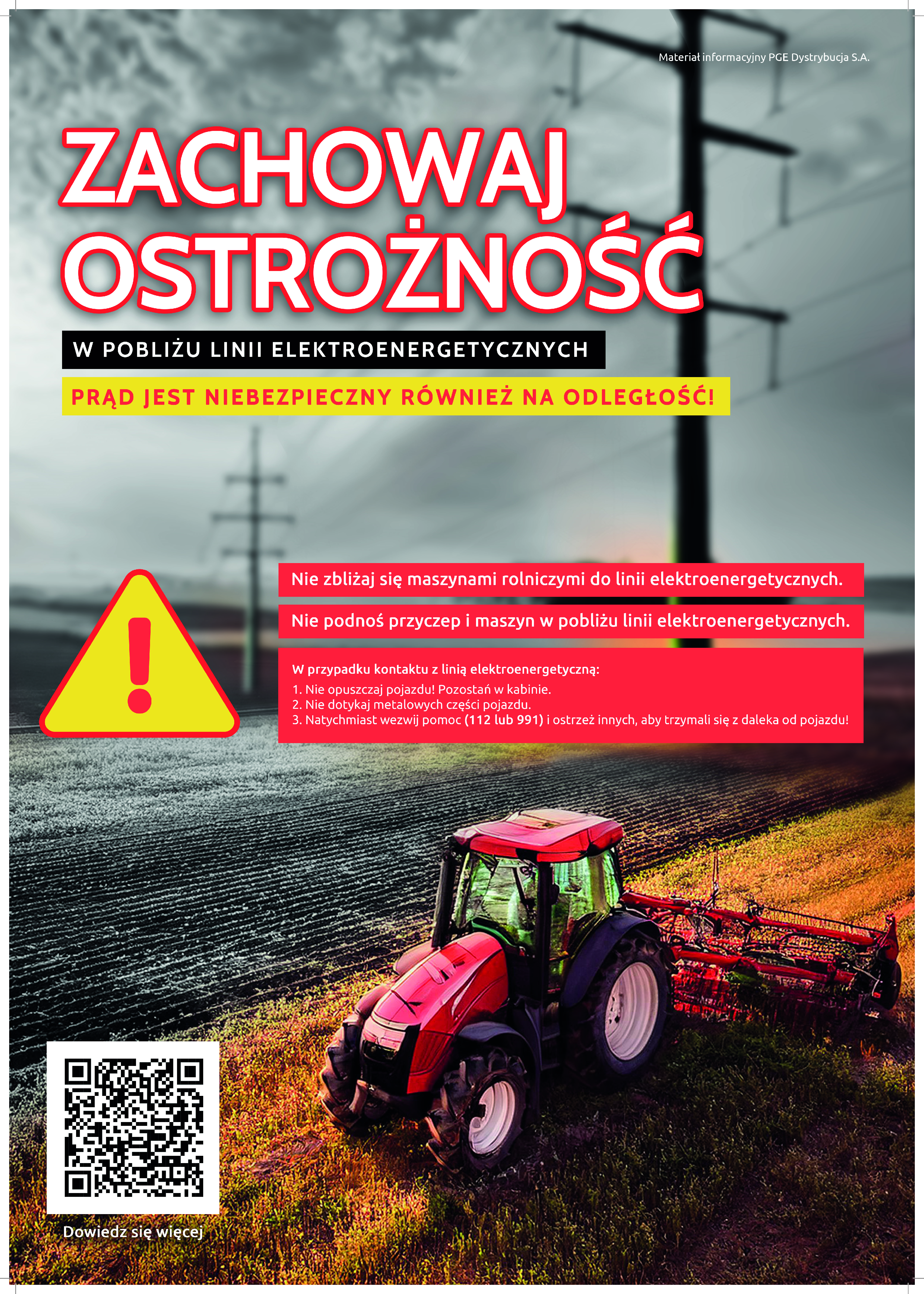 Rolniku zachowaj ostrożność 