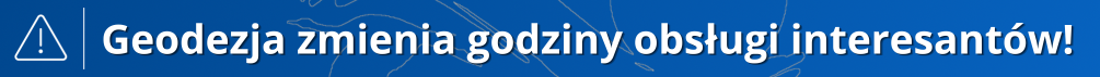 Baner geodezja