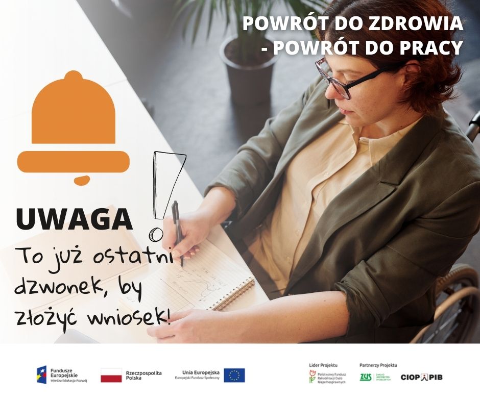 „POWRÓT DO ZDROWIA – POWRÓT DO PRACY”