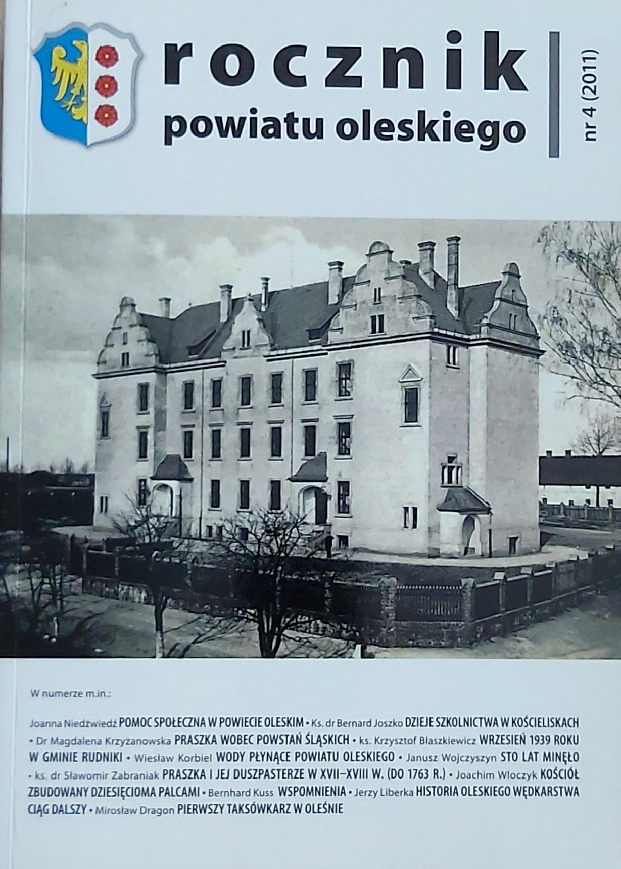 Okładka Rocznika Powiatu Oleskiego nr 4
