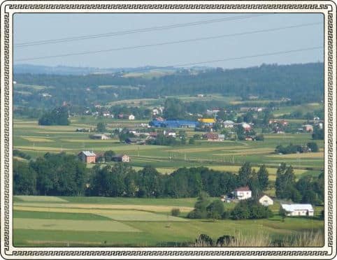 Widok z Kozicy w stronę Łużnej