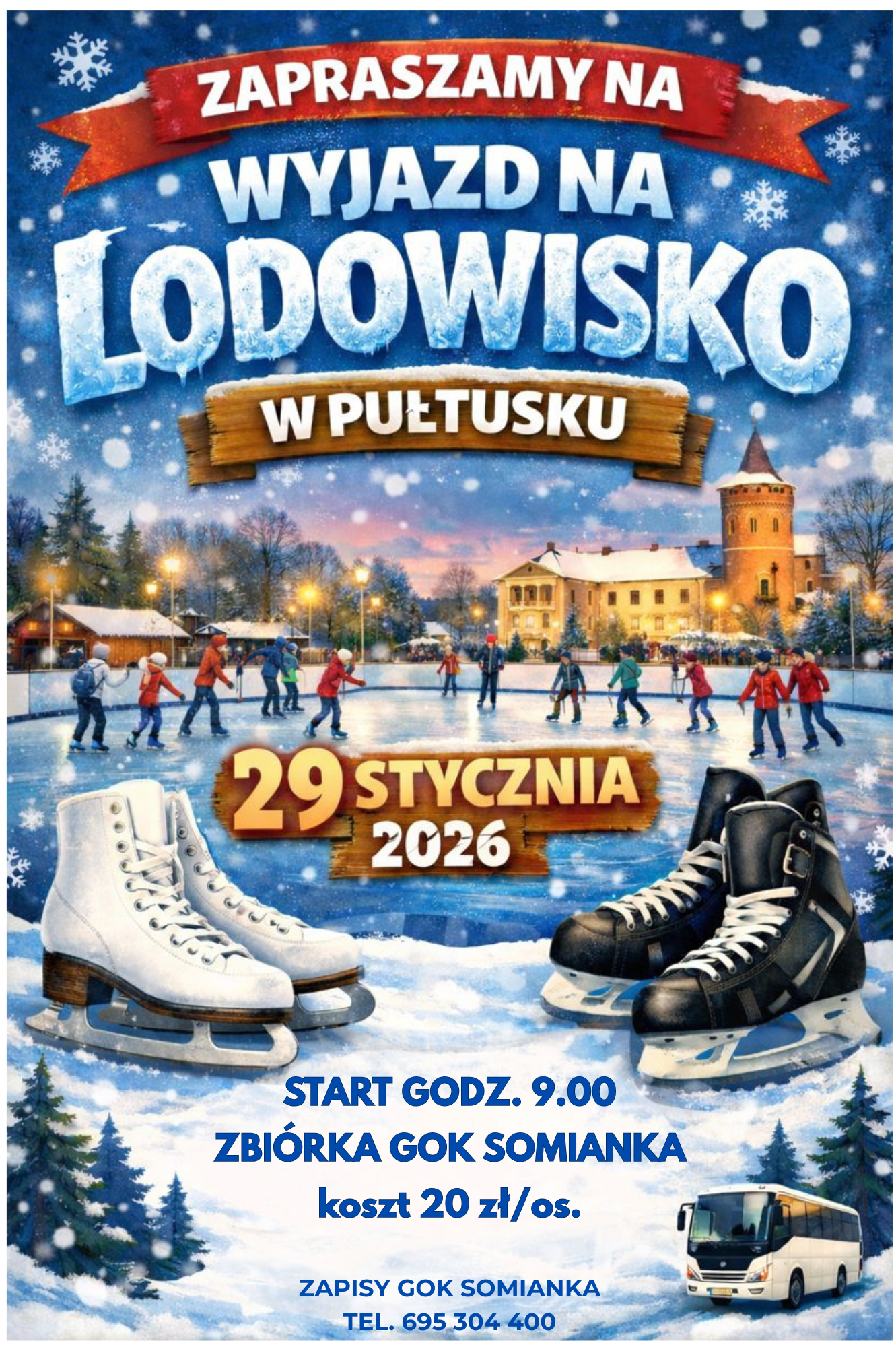 Lodowisko w Pułtusku