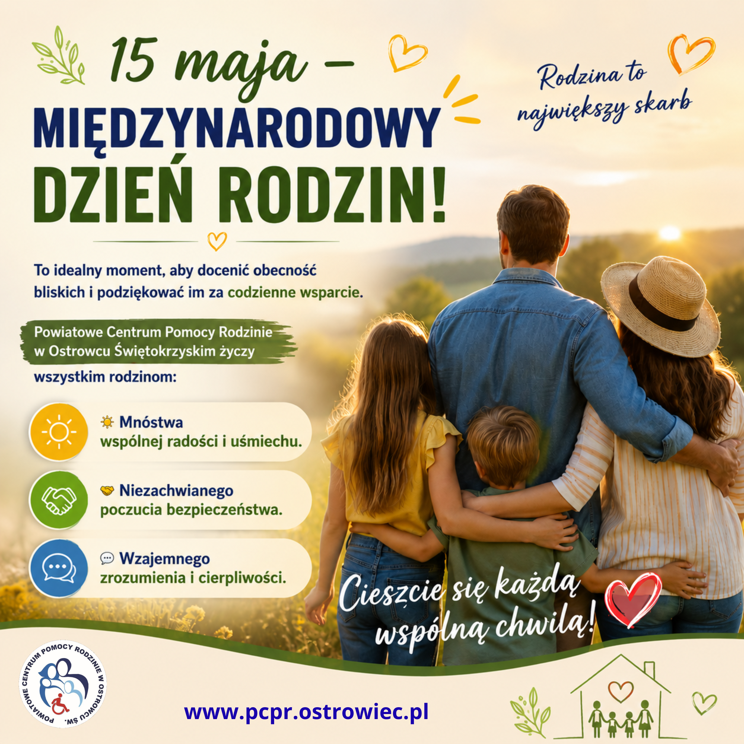 15 maja - Międzynarodowy Dzień Rodzin