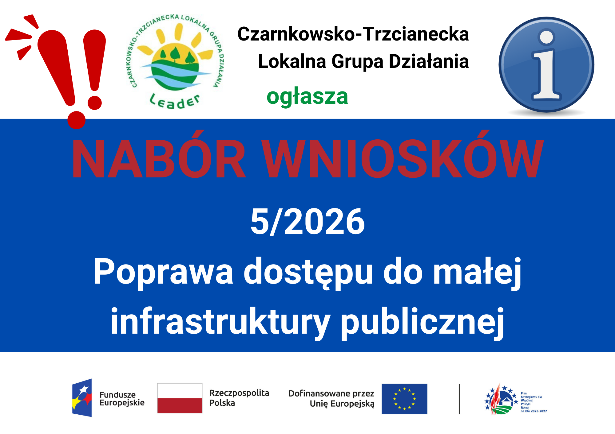 Poprawa dostępu do małej infrastruktury publicznej