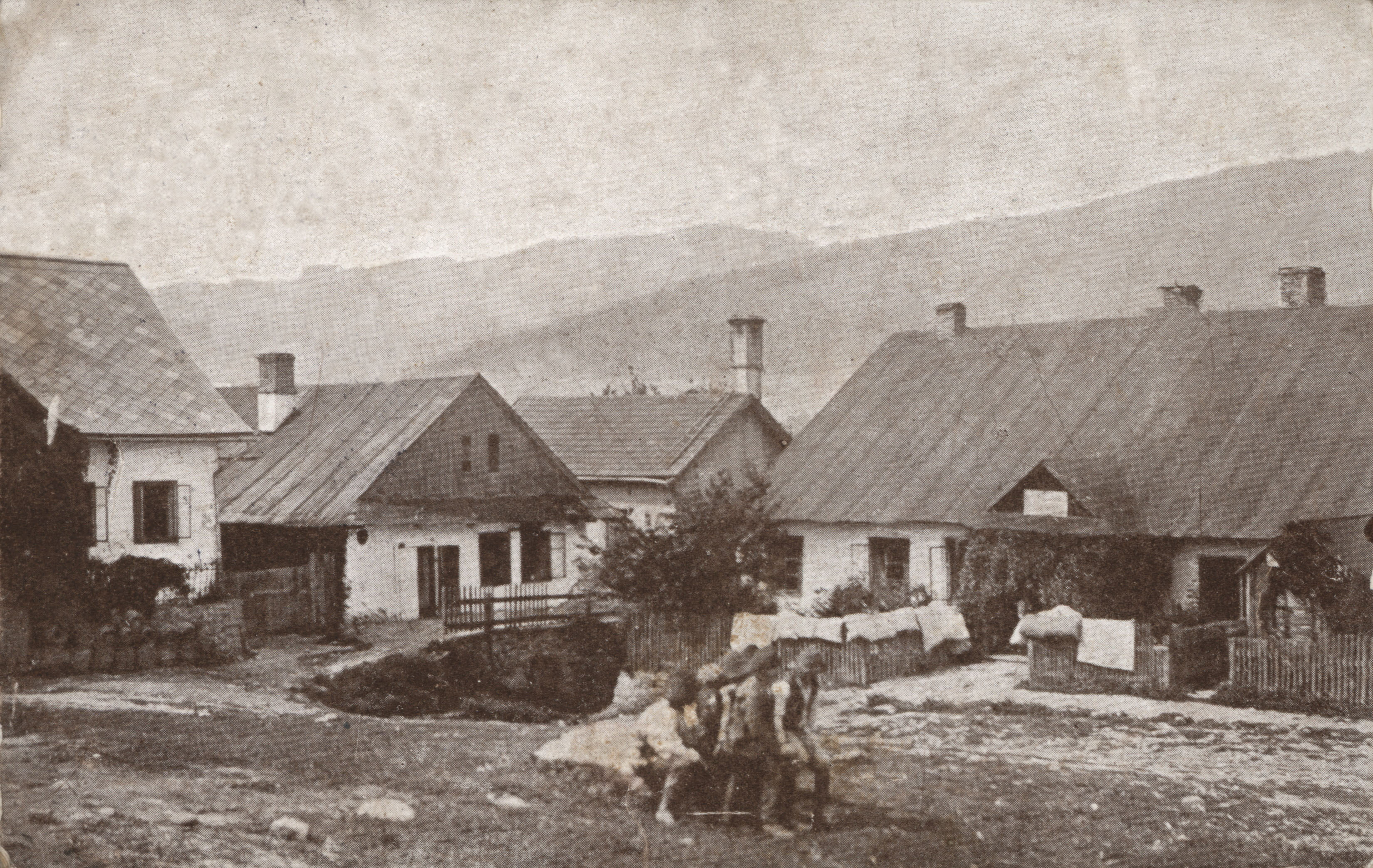 Widok na część rynku, 1921