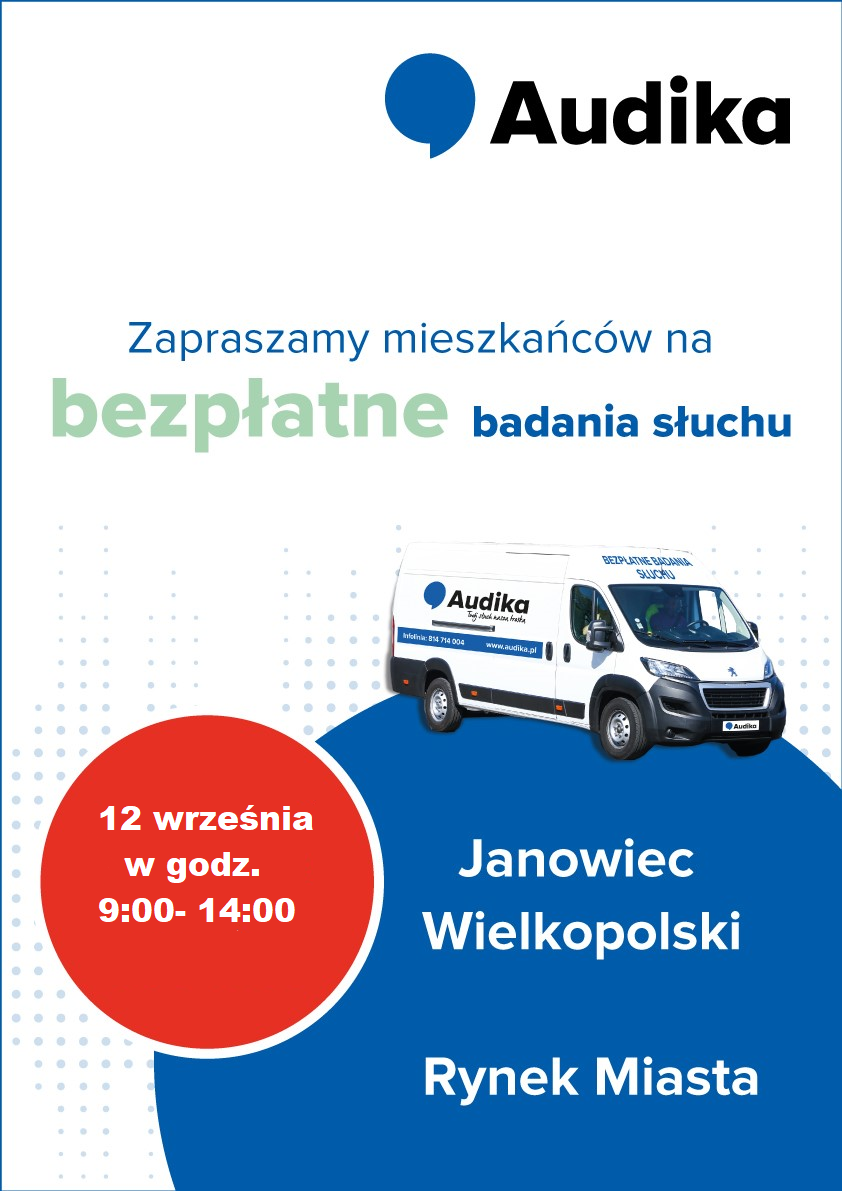 Zapraszamy mieszkańców na bezpłatne badania słuchu