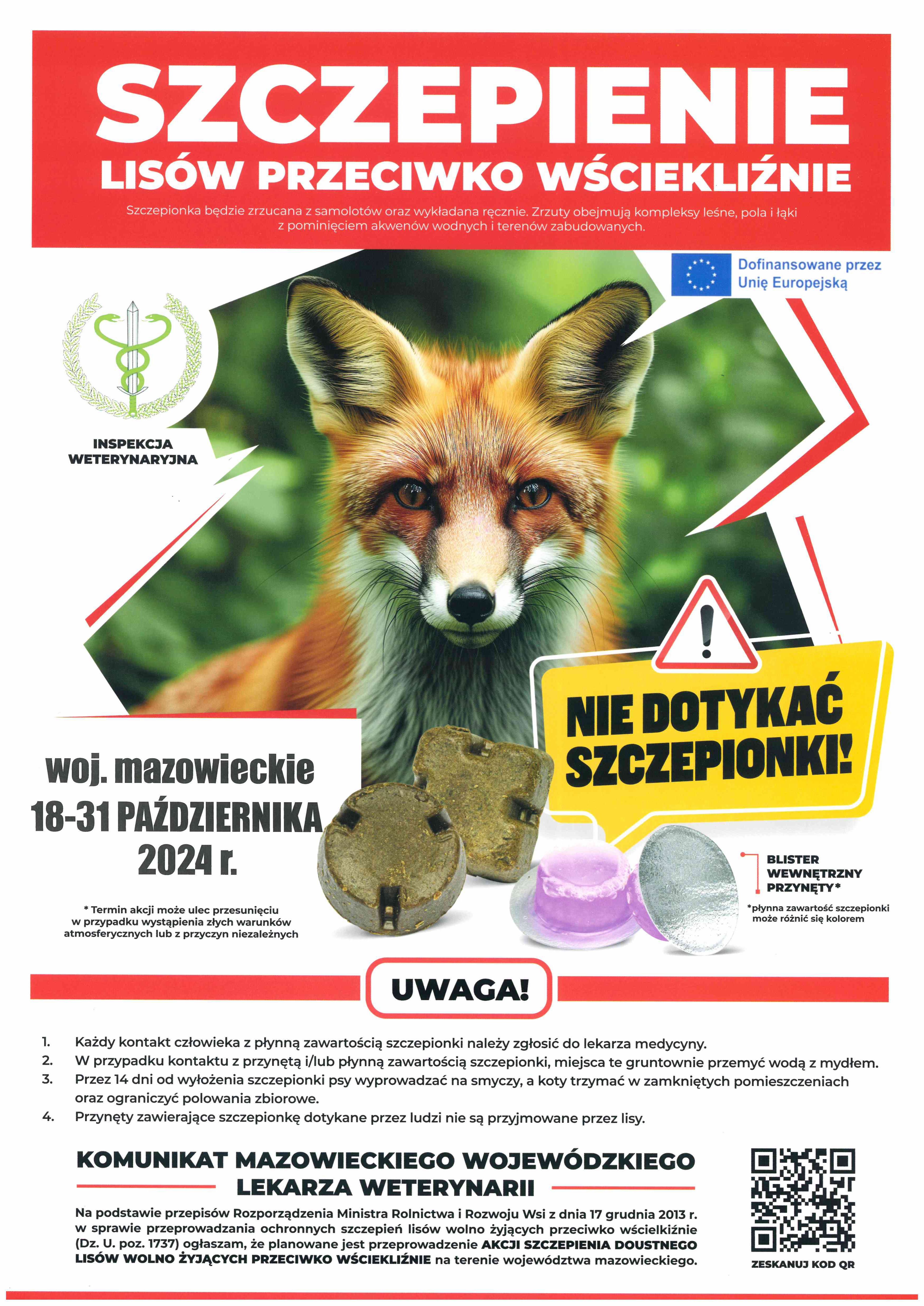 Szczepienie lisów