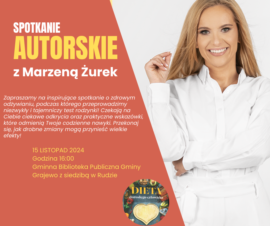 Zaproszenie na spotkanie autorskie