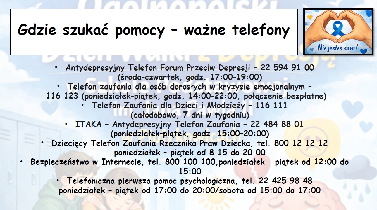 Ogólnopolski Dzień Walki z Depresją