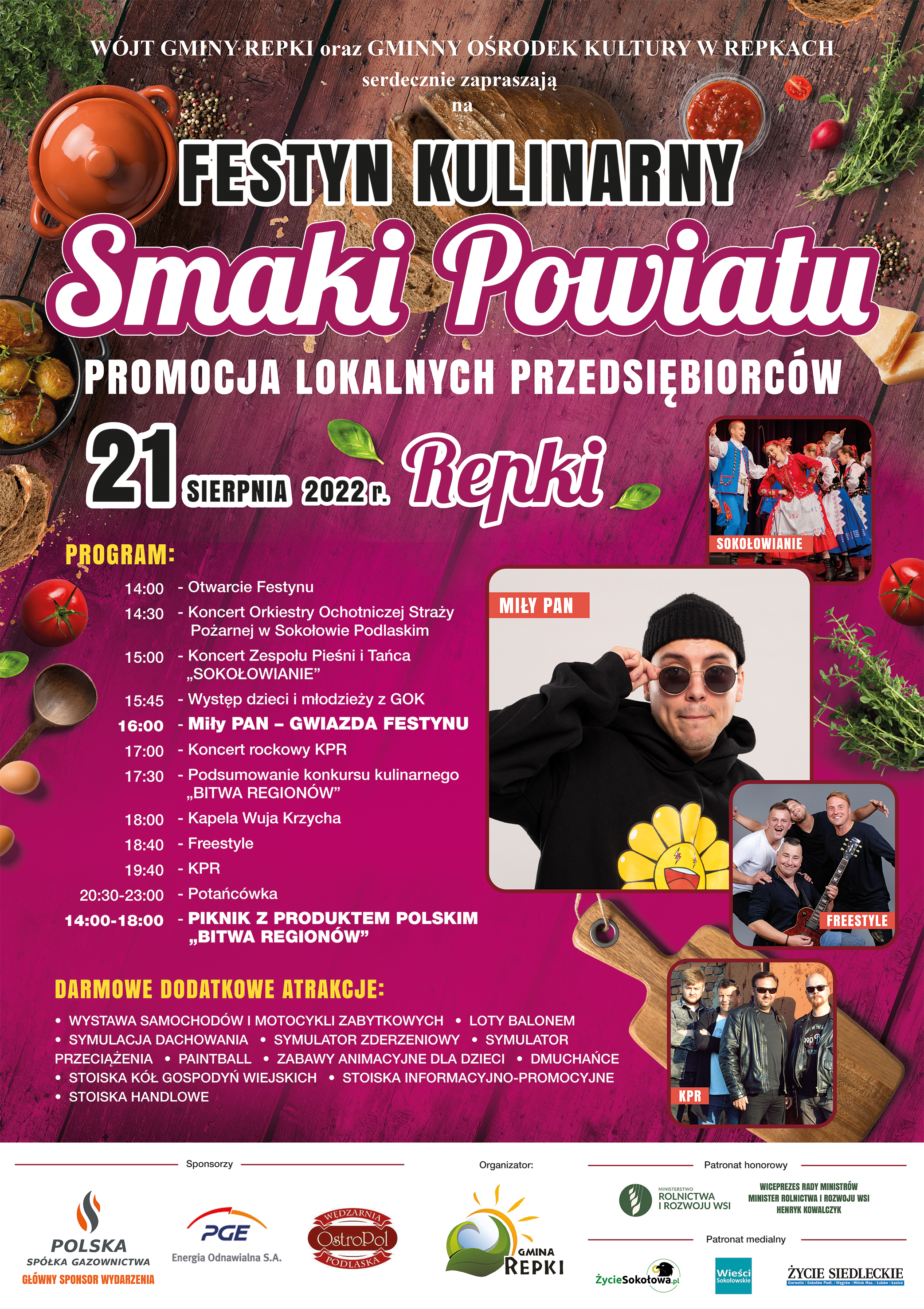 Festyn kulinarny - smaki powiatu