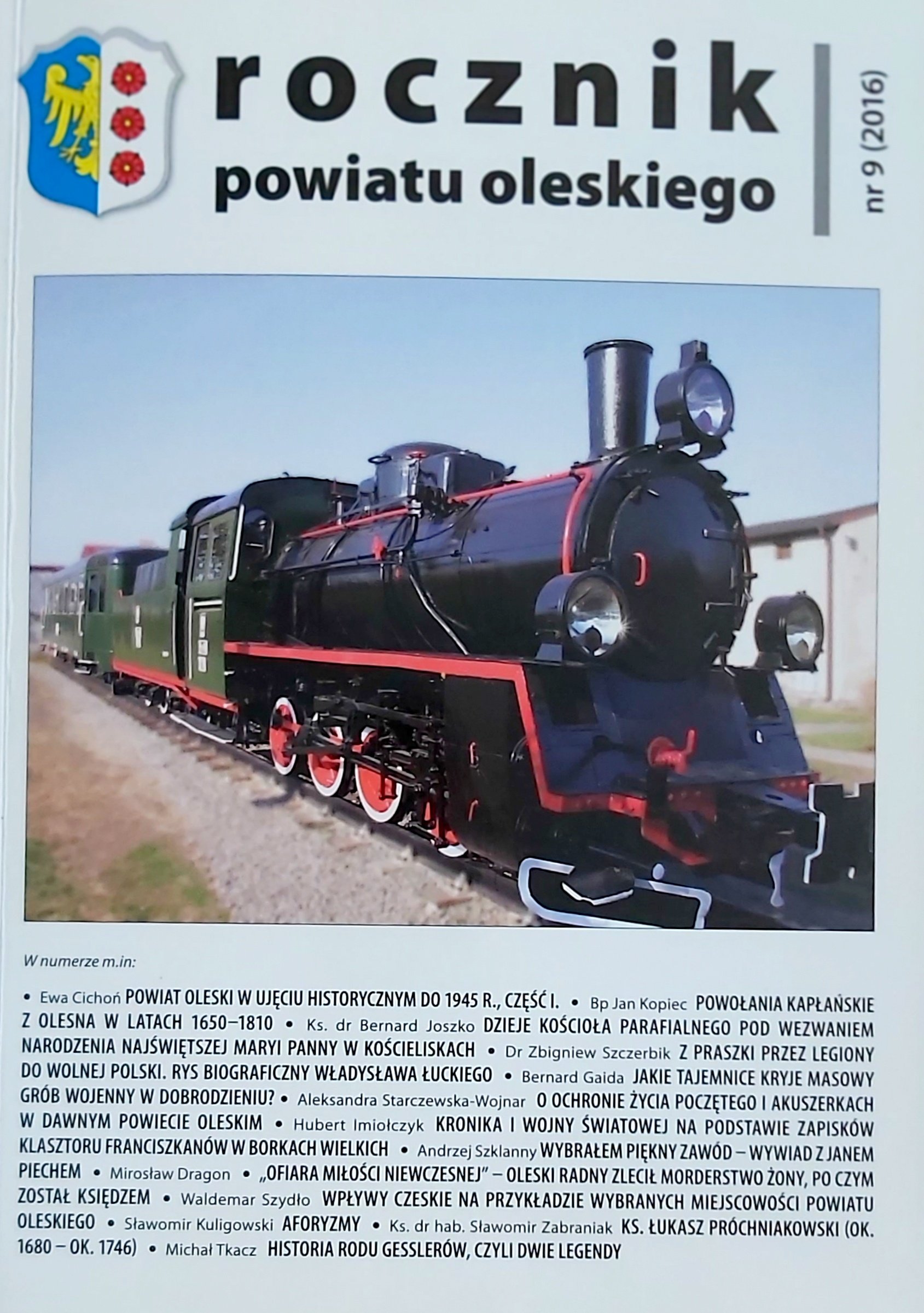 Okładka Rocznika Powiatu Oleskiego nr 9
