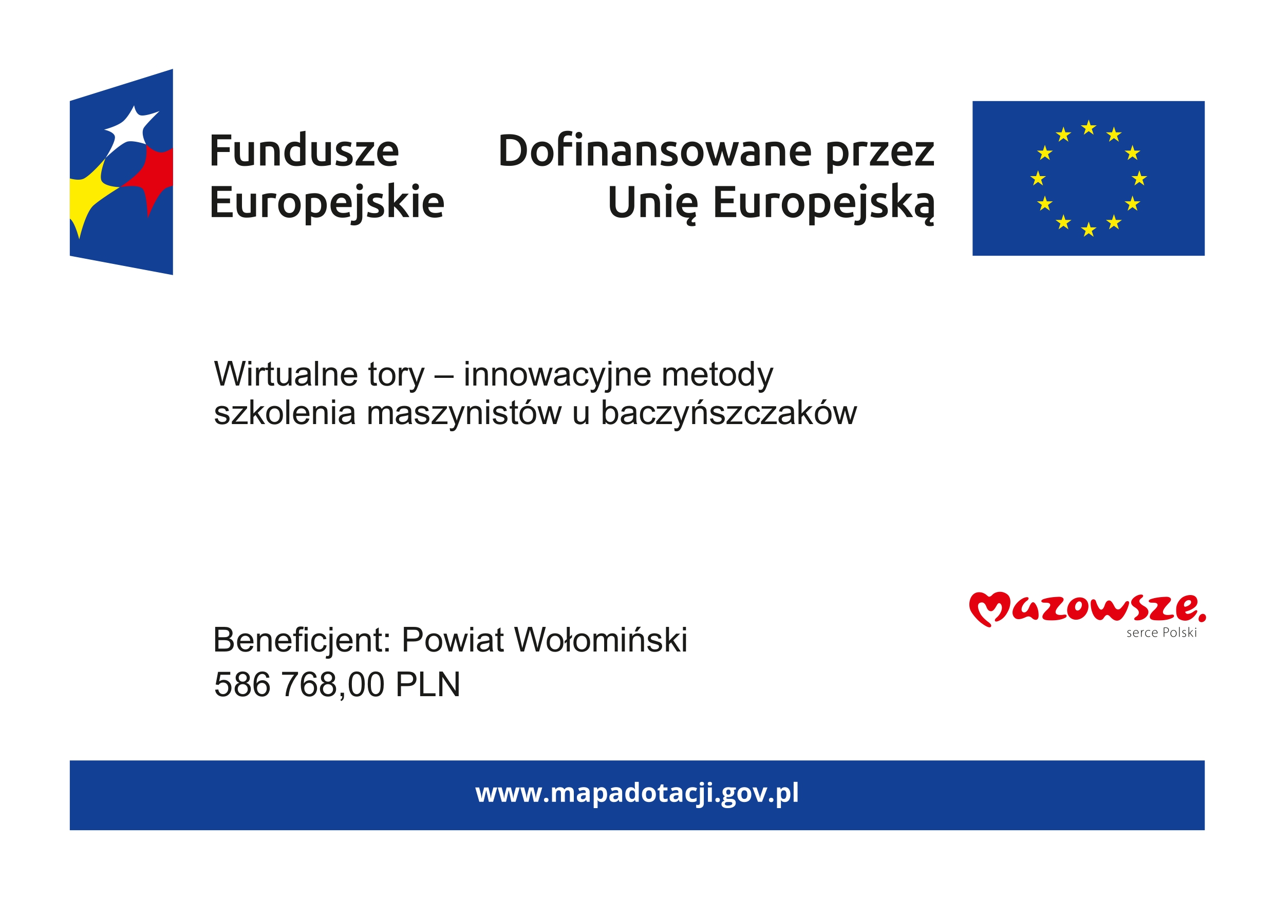 plakat wirtualne tory