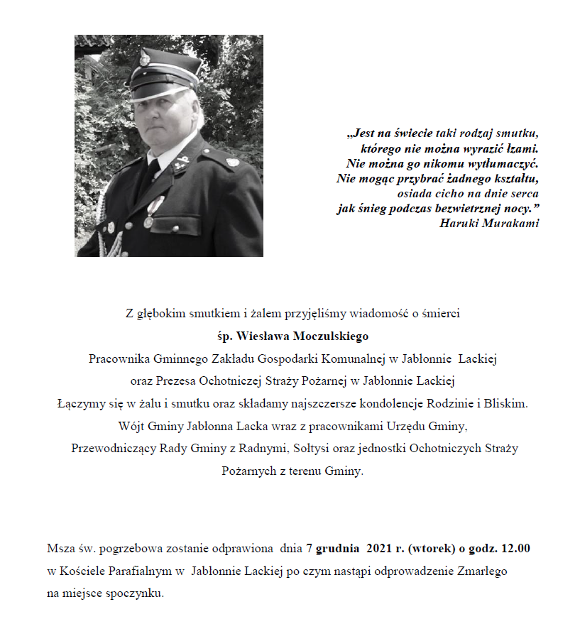 Zmarł Wiesław Moczulski