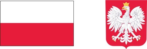 Flaga i godło Polski