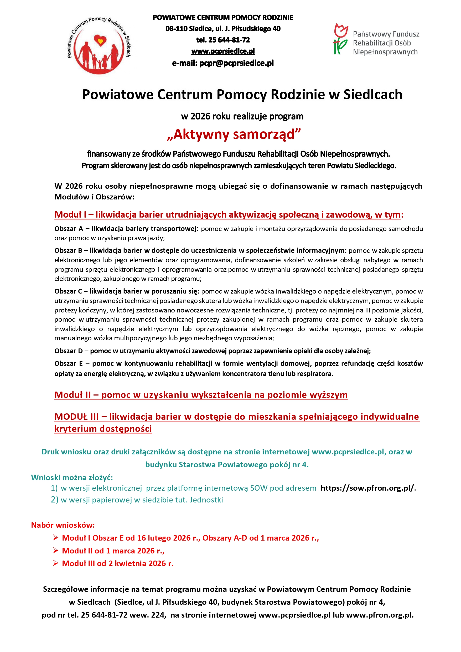 „Aktywny samorząd”