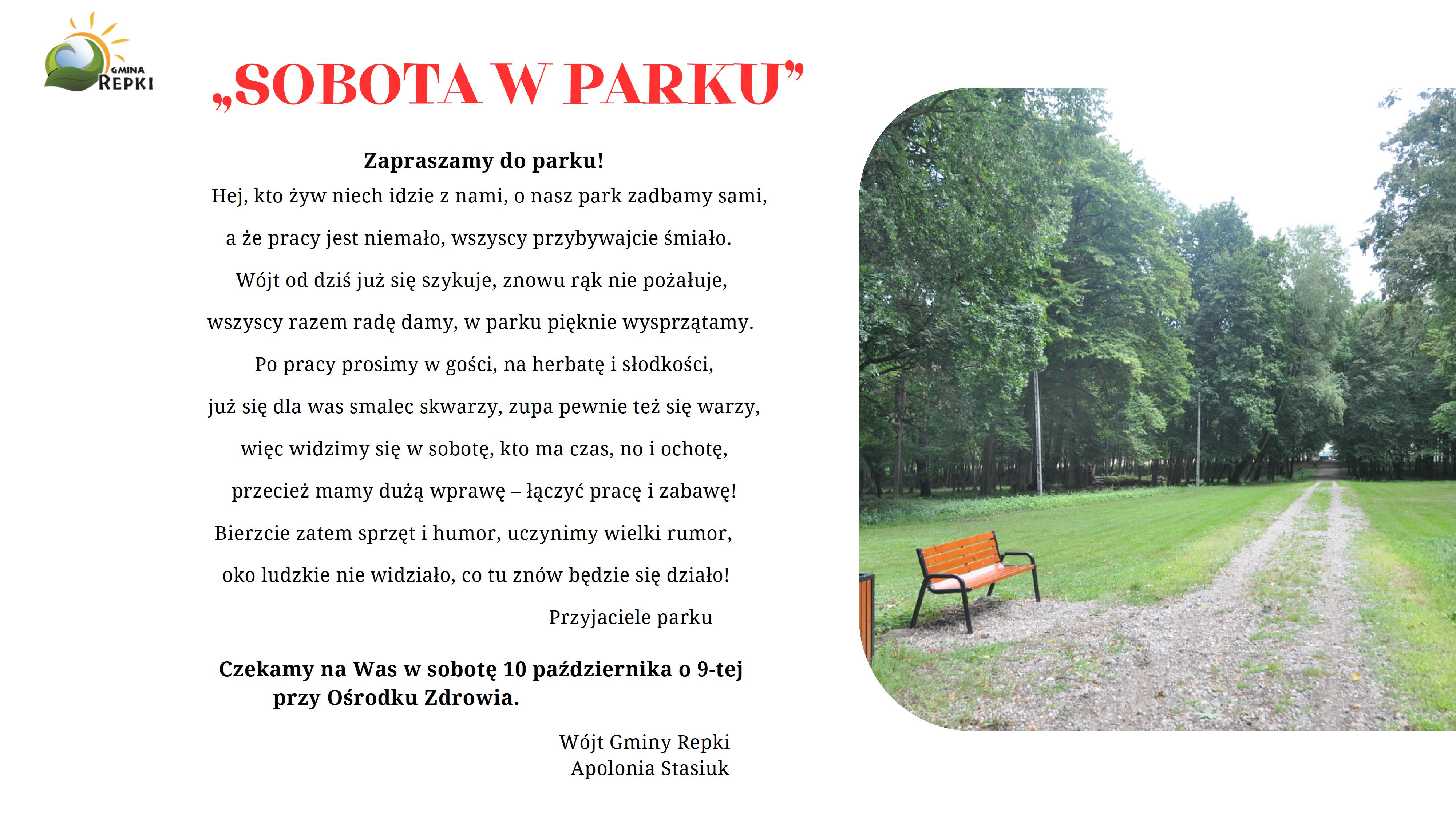 Sobota w parku