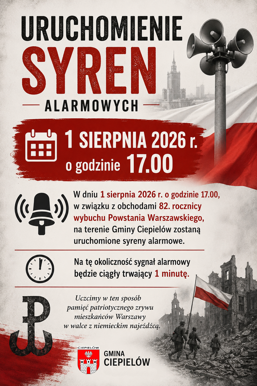 syreny alarmowe