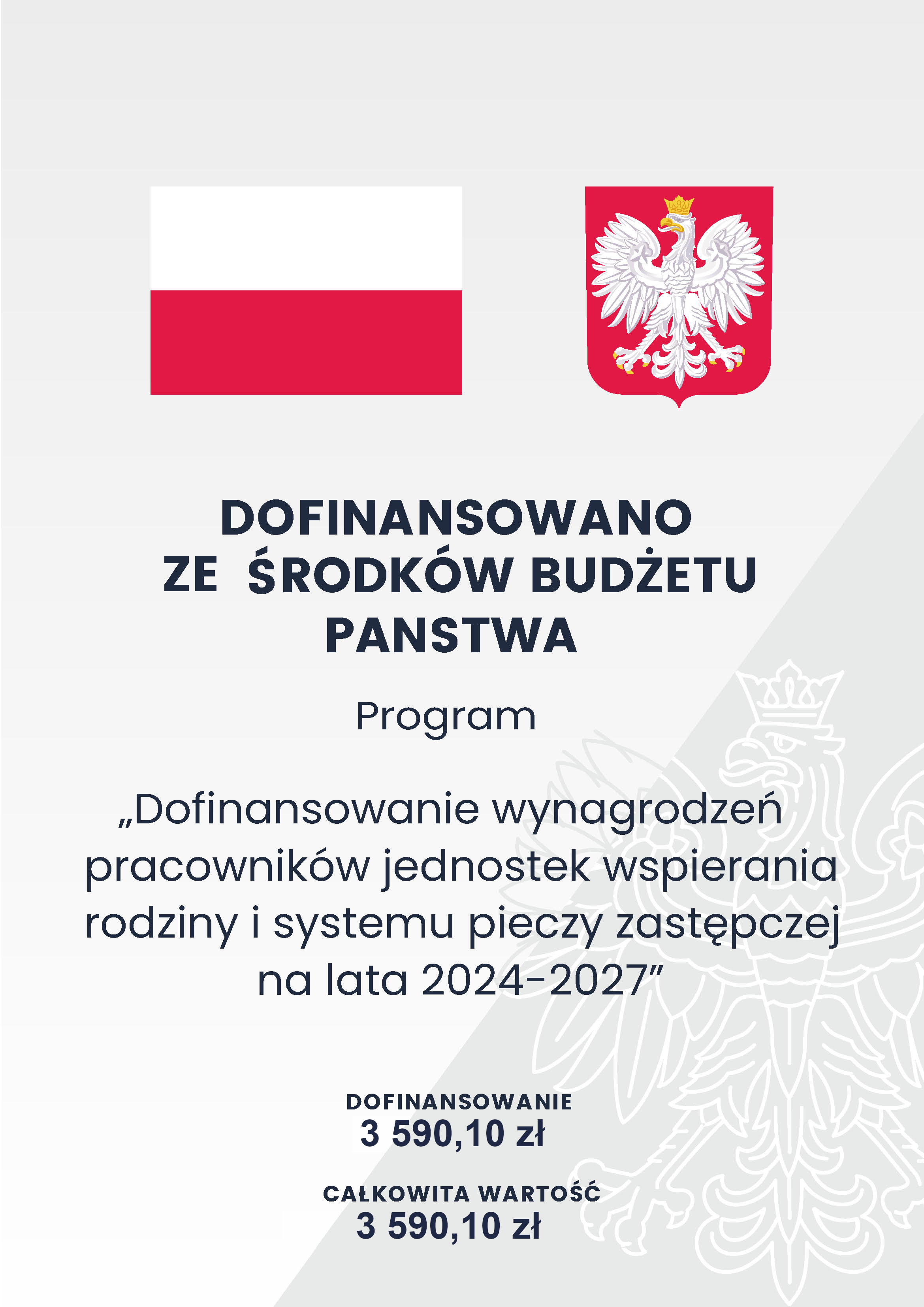 Plakat wspieranie rodziny