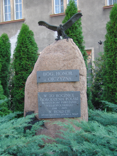  Obelisk 70 Rocznicy Powstania Wielkopolskiego