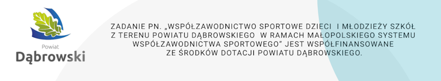 Grafika z logo Powiatu Dąbrowskiego