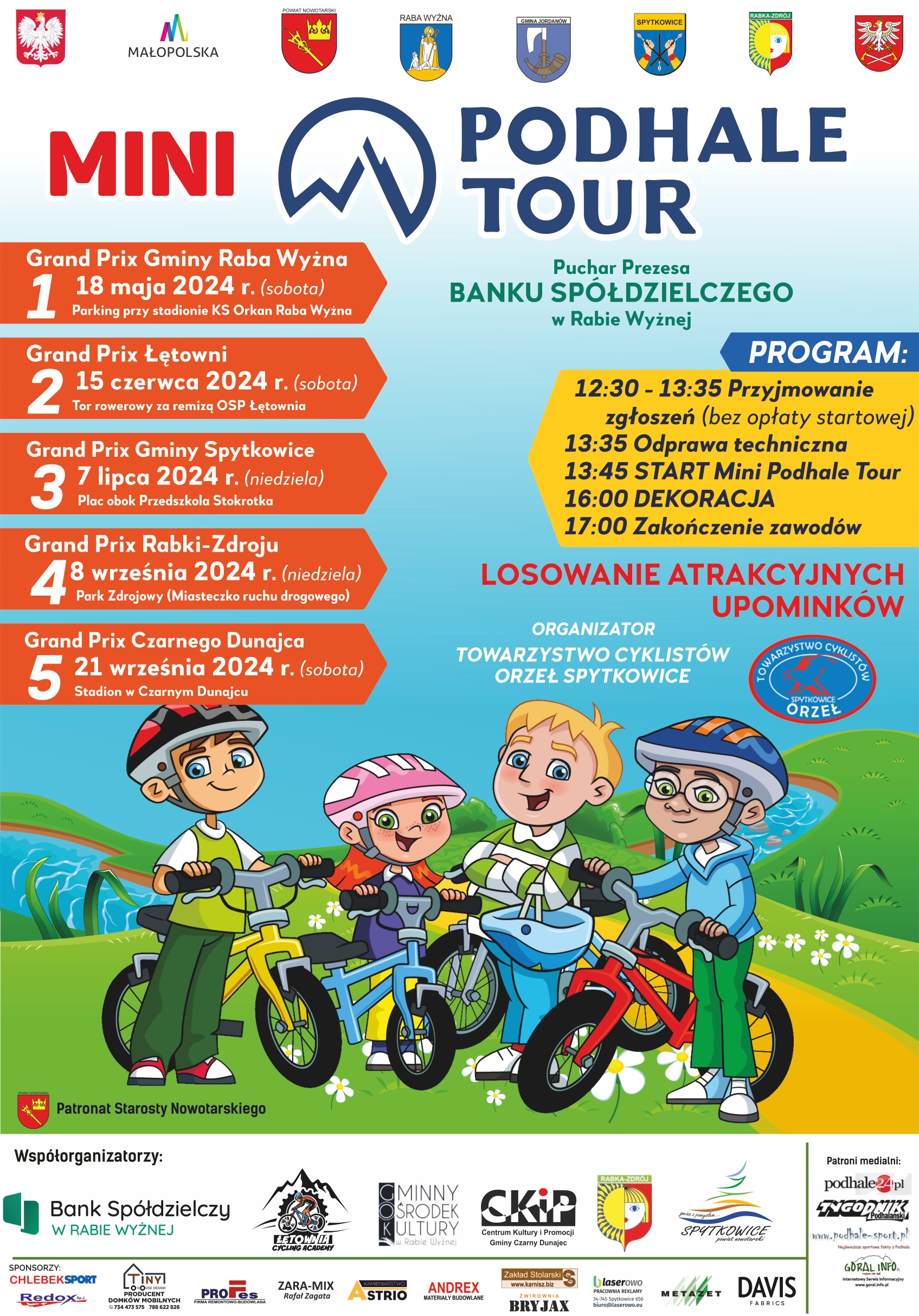 Wyścig rowerowy Mini Podhale Taur 