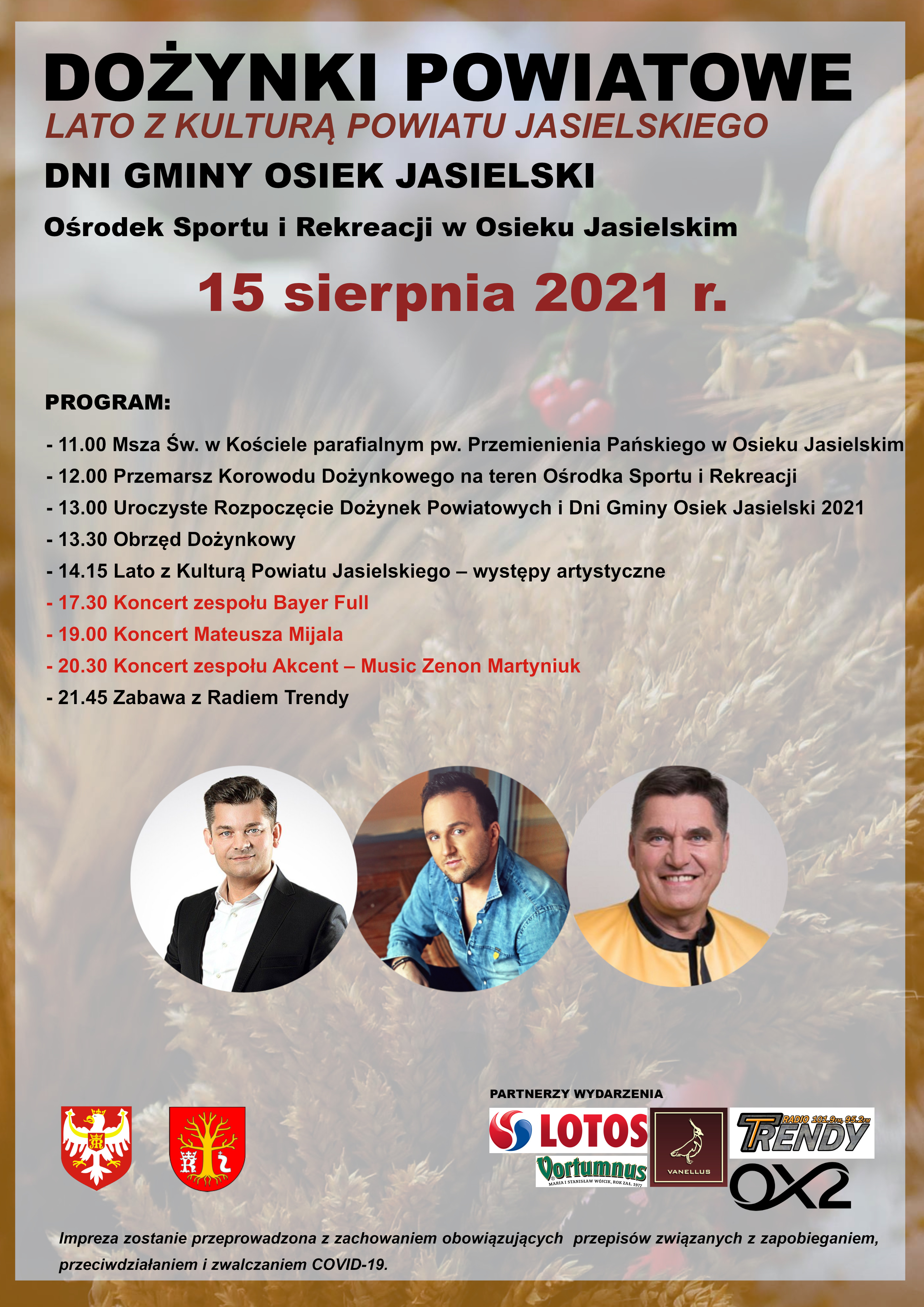 Dożynki Powiatowe 2021