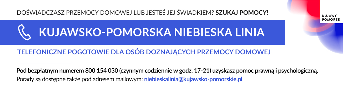 niebieska linia