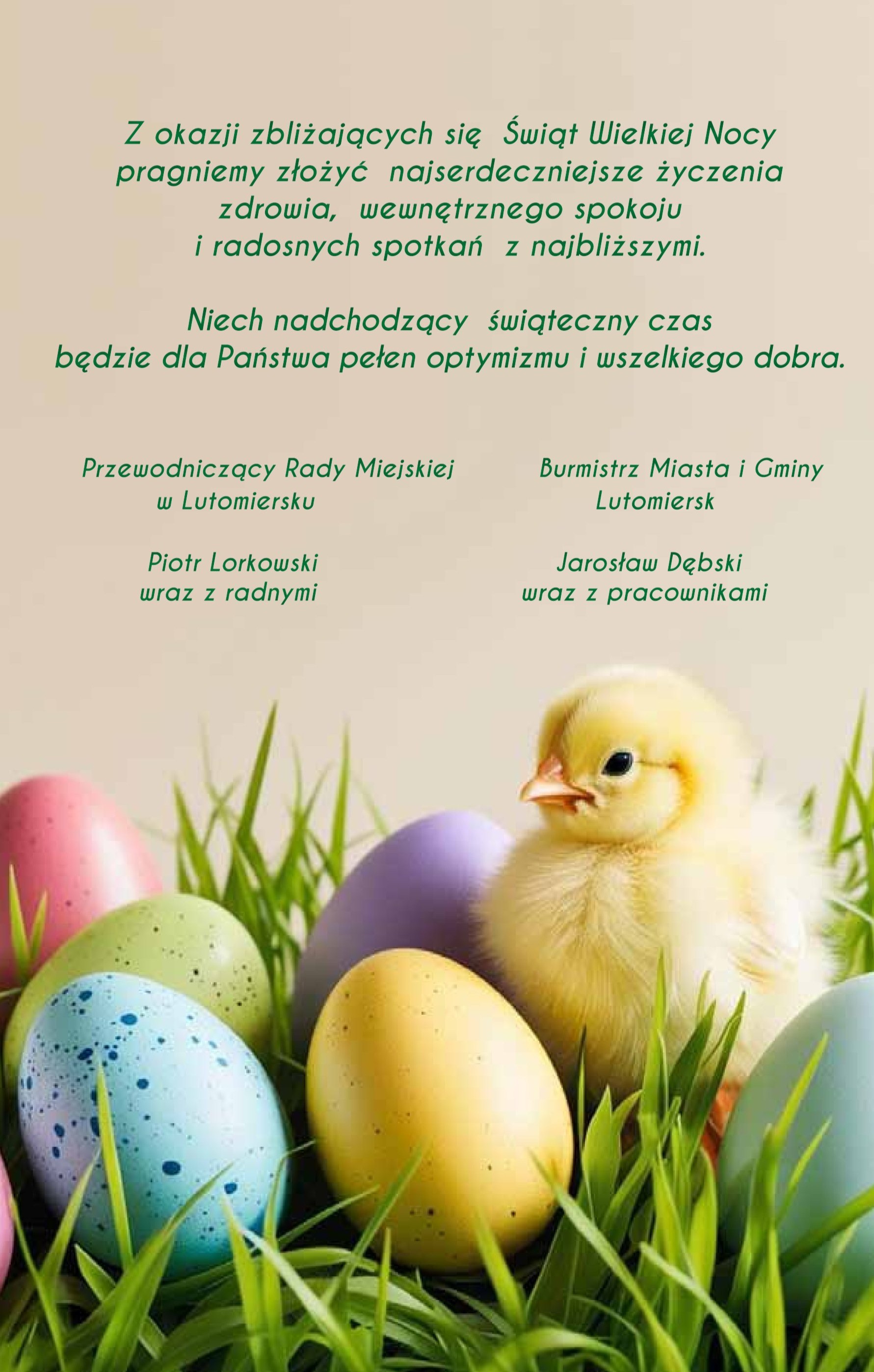 Życzenia Wielkanocne 2025