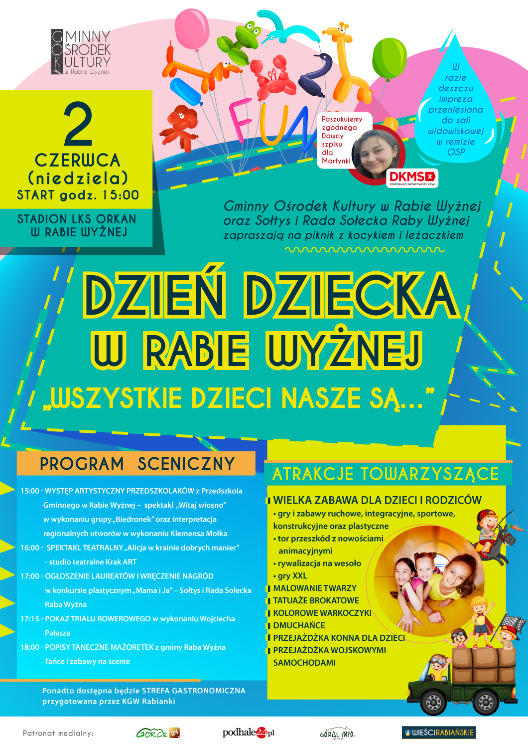 Dzień Dziecka w Rabie Wyżnej