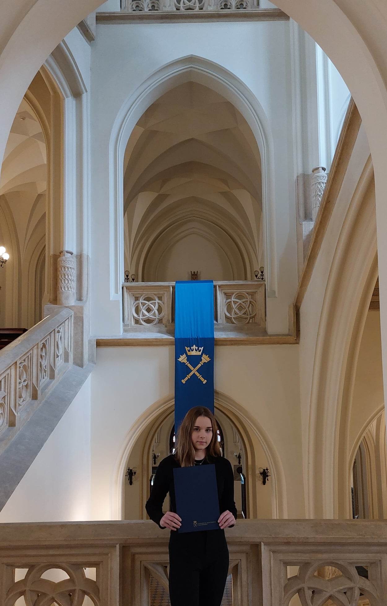 Weronika z dyplomem UJ