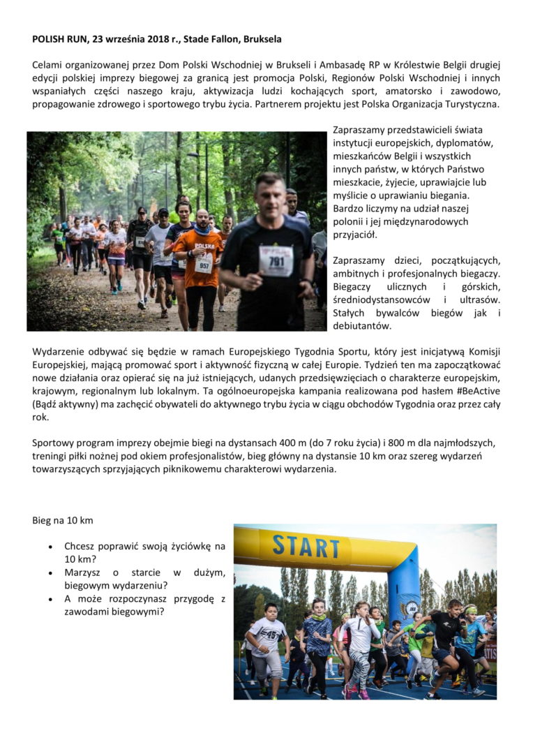 Polish Run informacje