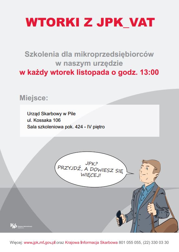 plakat wtorki z jpk_vat