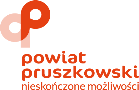 Logo - czerwone - Powiat Pruszkowski