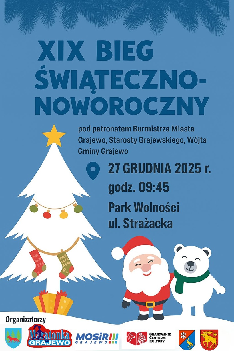 Plakat biegu