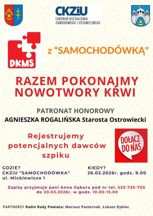 Razem pokonajmy nowotwory krwi 