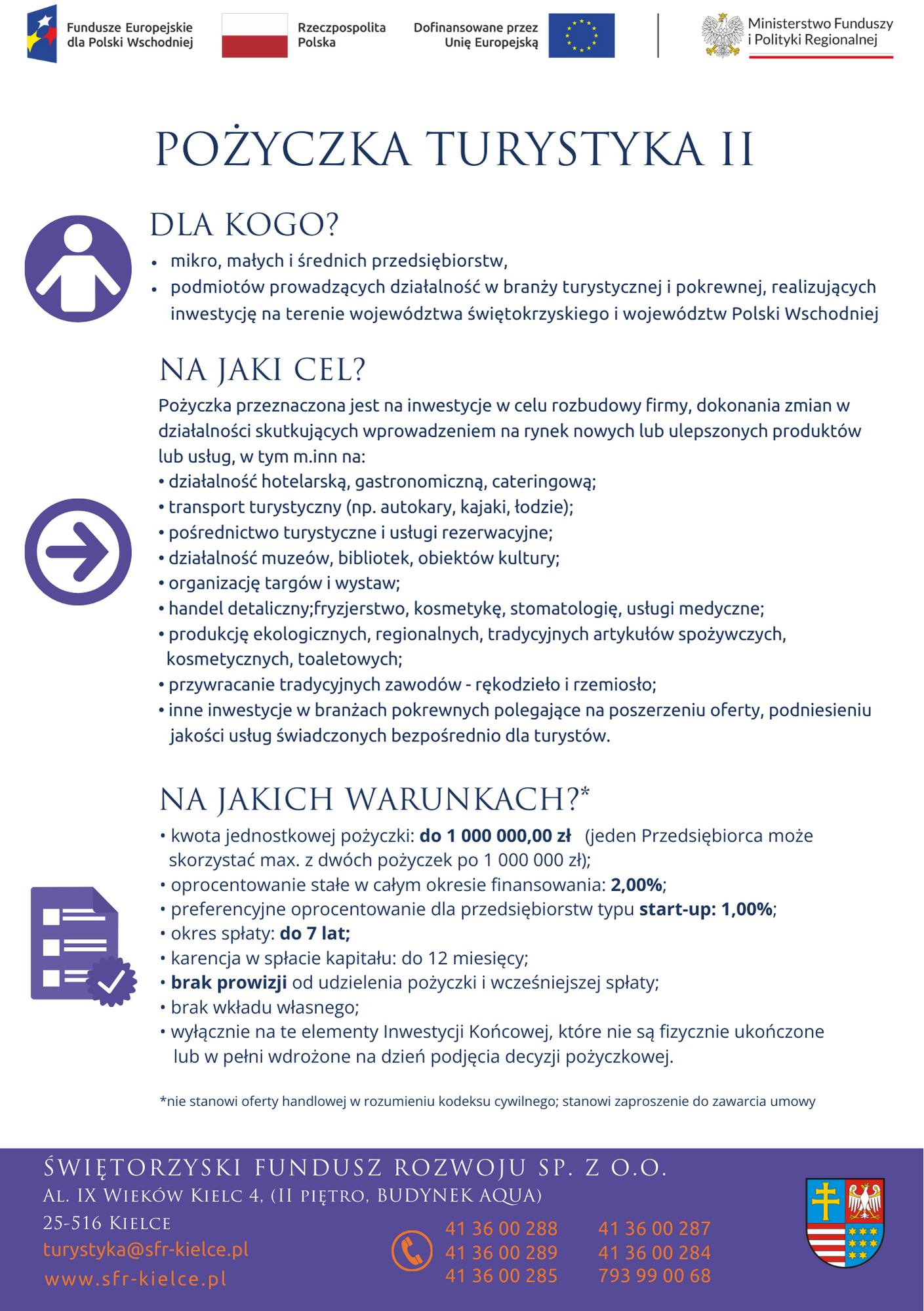 Nowa inicjatywa finansowania dla rozwoju turystyki w województwie świętokrzyskim i Polsce Wschodniej