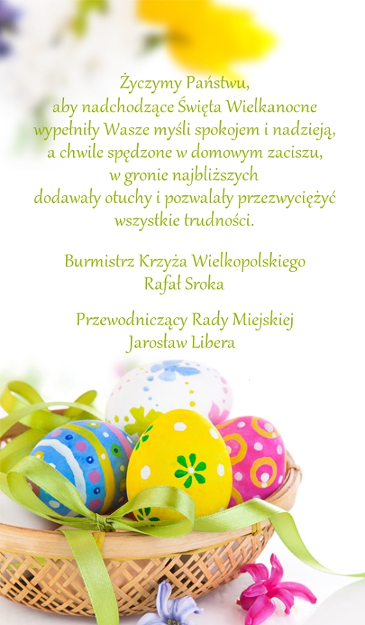 Życzenia WIelkanocne