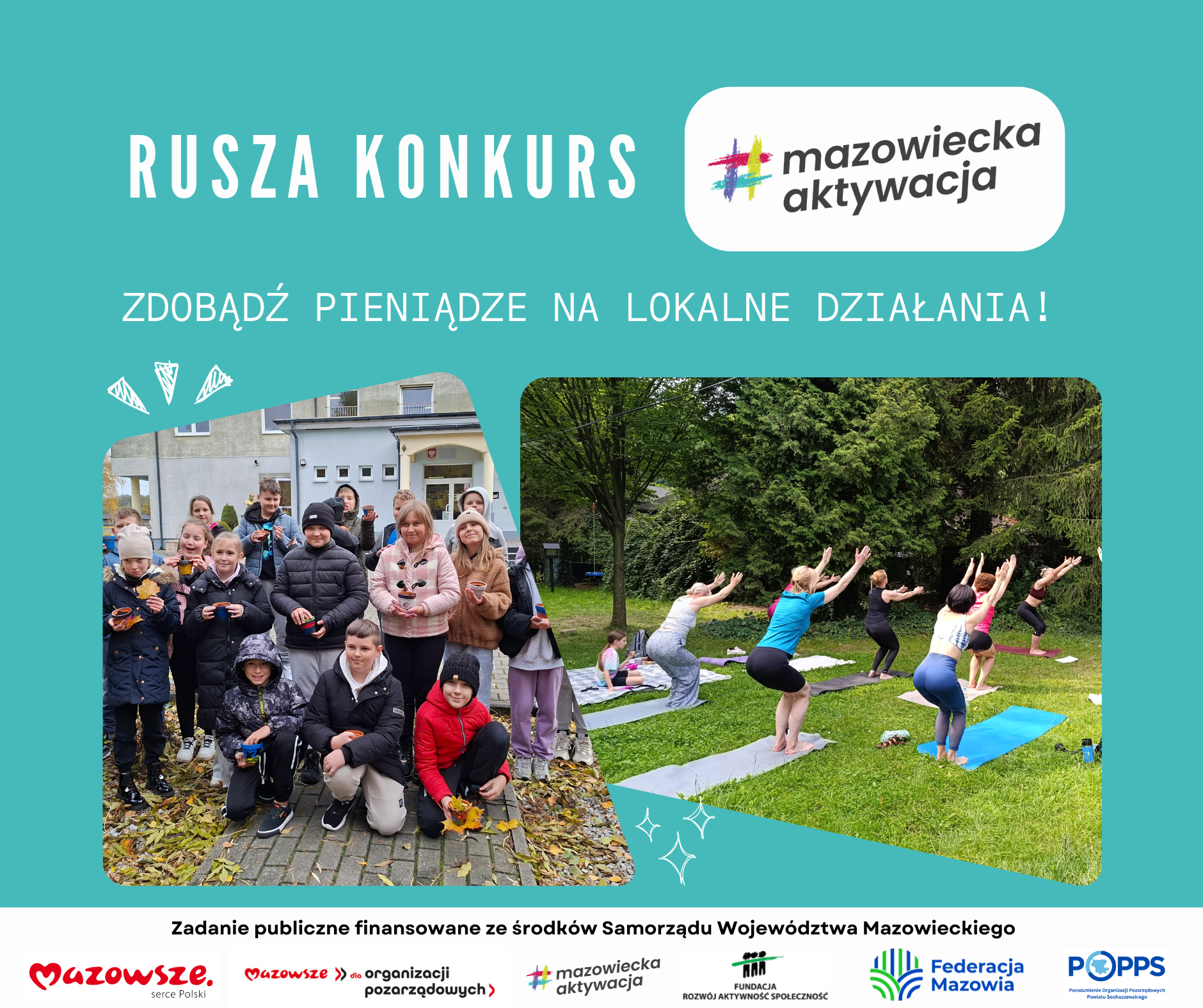 Zaproszenie do udziału w konkursie "Mazowiecka Aktywacja"
