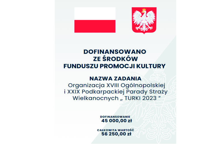 Dofinansowanie ze środków Funduszu Promocji Kultury