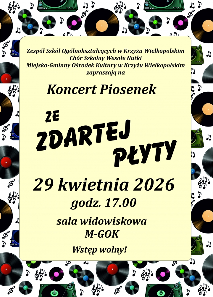 Ze zdartej płyty - zaproszenie
