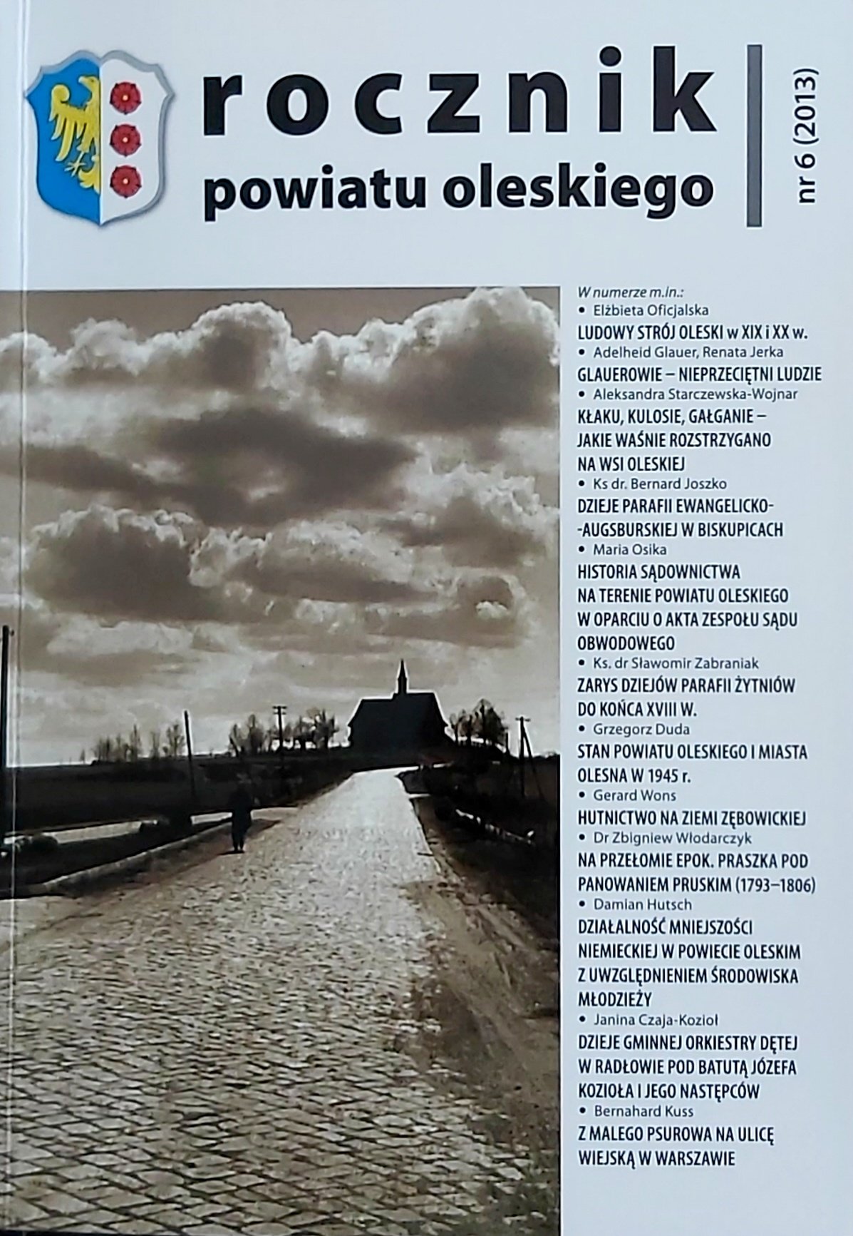 Okładka Rocznika Powiatu Oleskiego nr 6