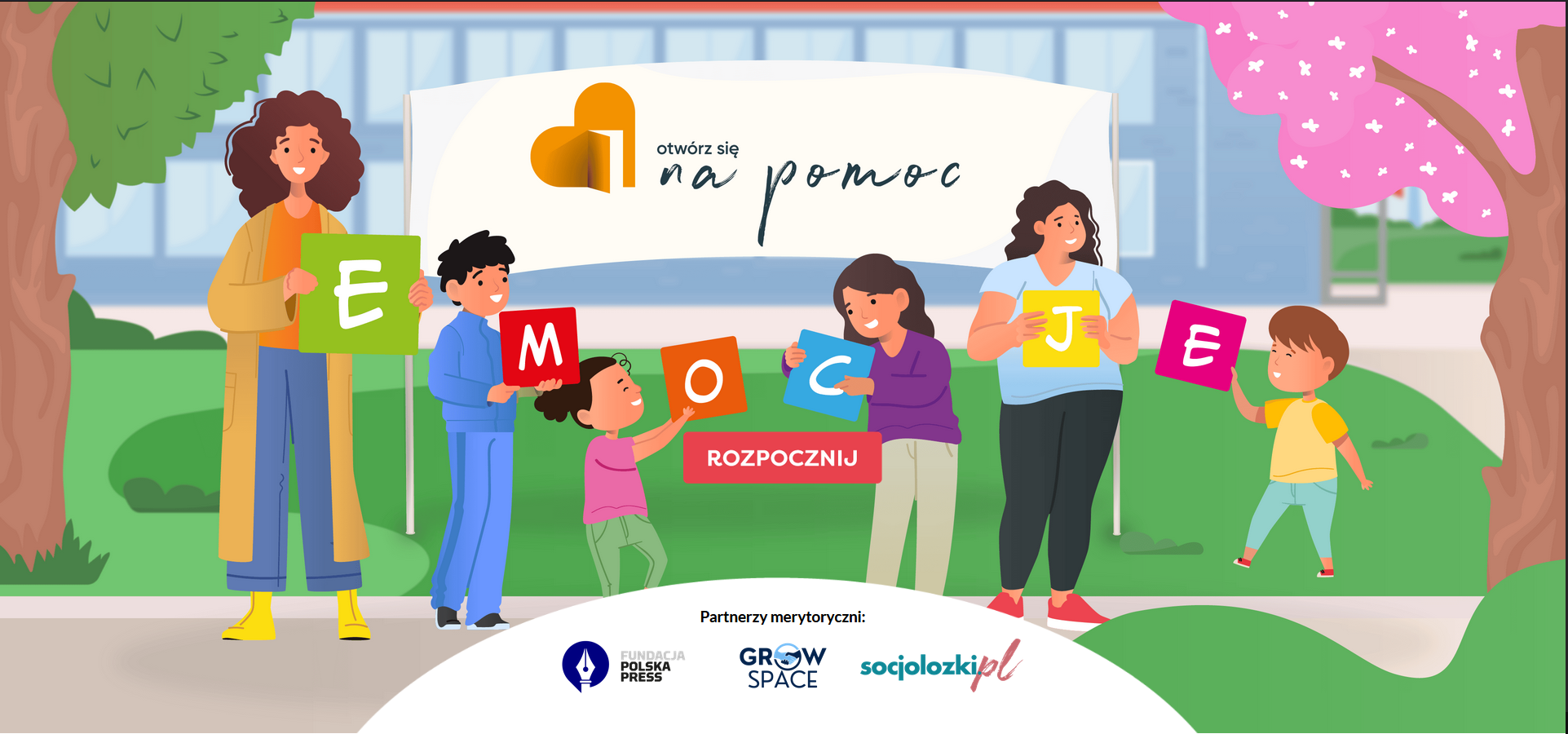 Kliknij, aby otworzyć stronę - Otwórz się na pomoc