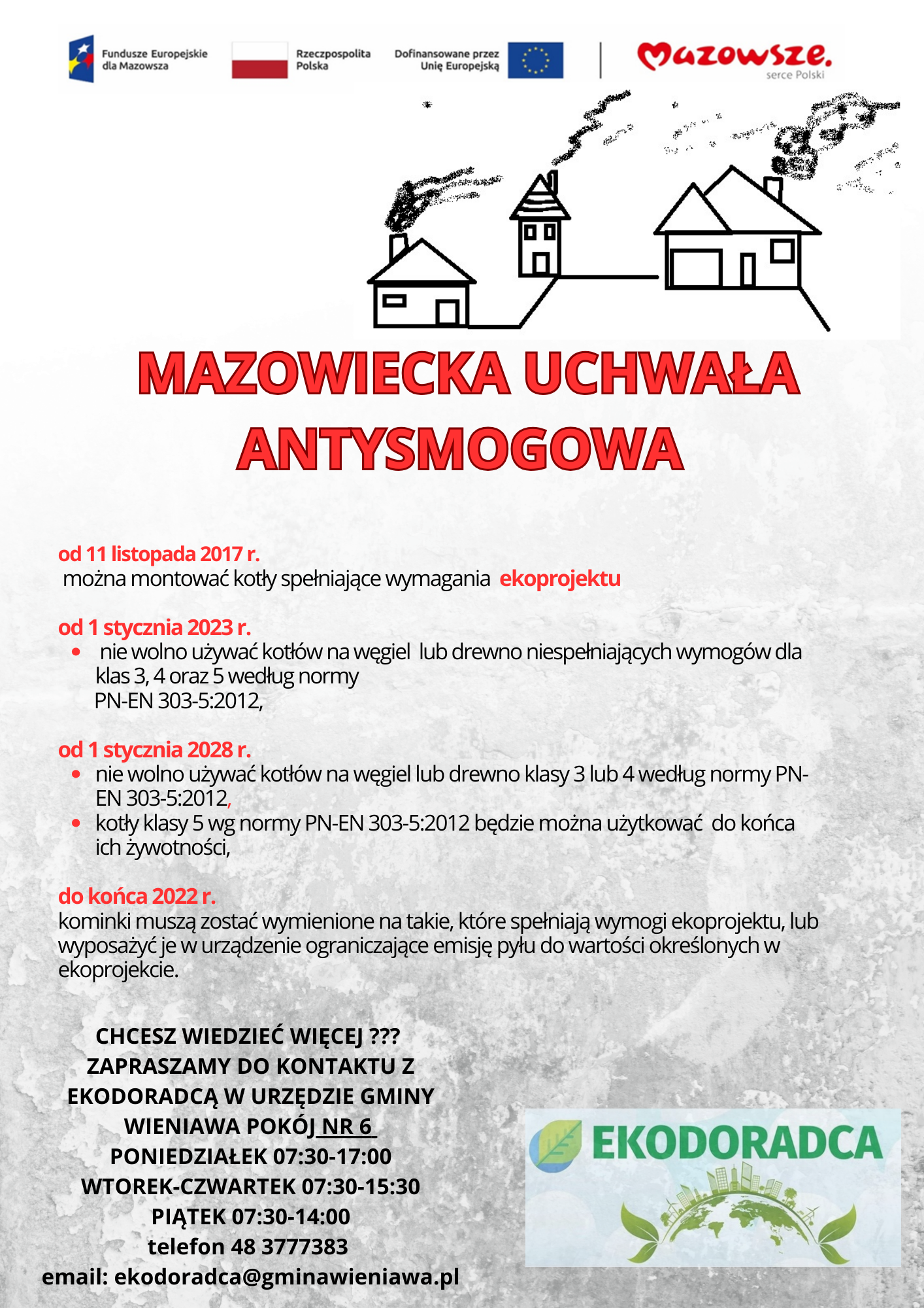 Mazowiecka uchwała antysmogowa
