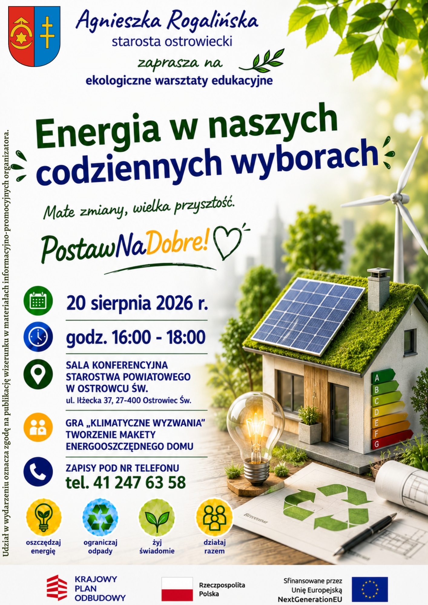 Energia w naszych codziennych wyborach ekologiczne warsztaty edukacyjne