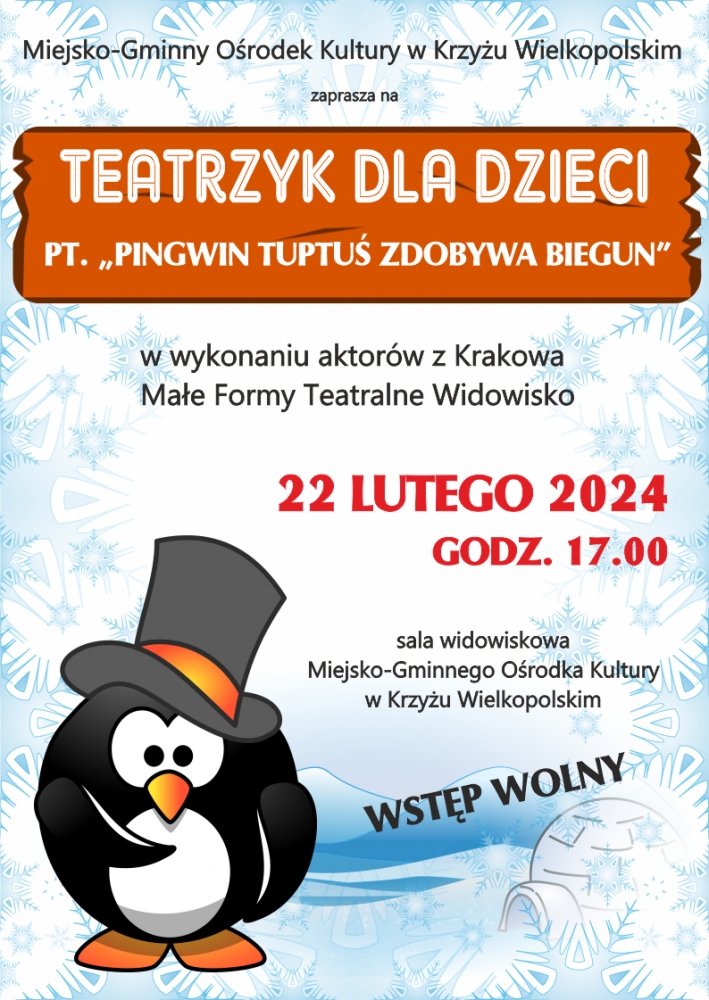 Teatrzyk dla dzieci zaproszenie